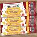 Editable Pizza and Movie Night Ticket and Flyer Bundle Template